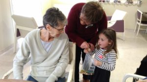 Distribution de chocolats