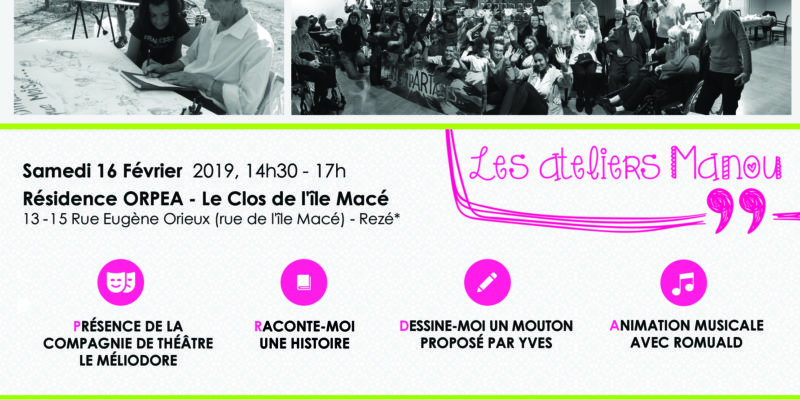 Les Ateliers Manou ORPEA 16/02/2019