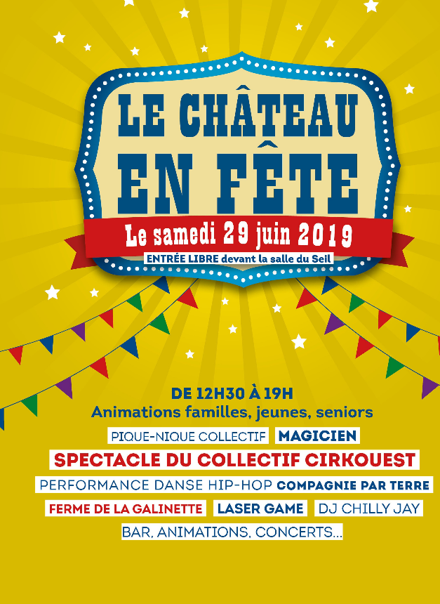 Fête du Quartier Château / Moment Manou de Juin 2019